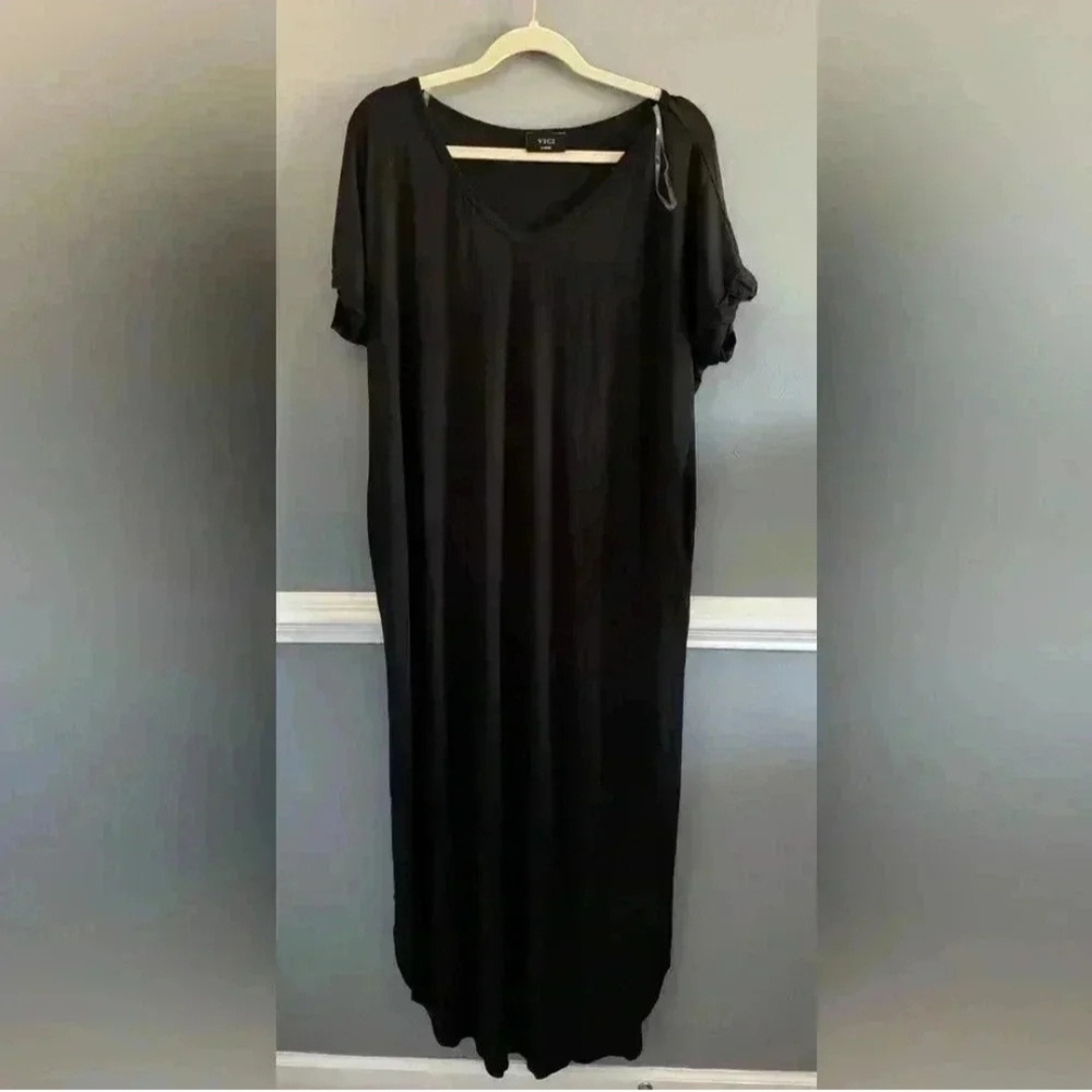 Vici Classic Black Maxi Dress